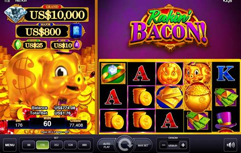 rakin bacon free slot.